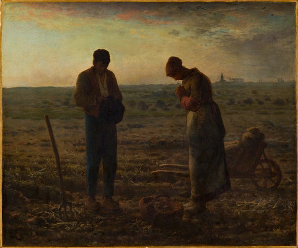 Jean-François Millet - L'Angélus Jean-François Millet - L'Angélus