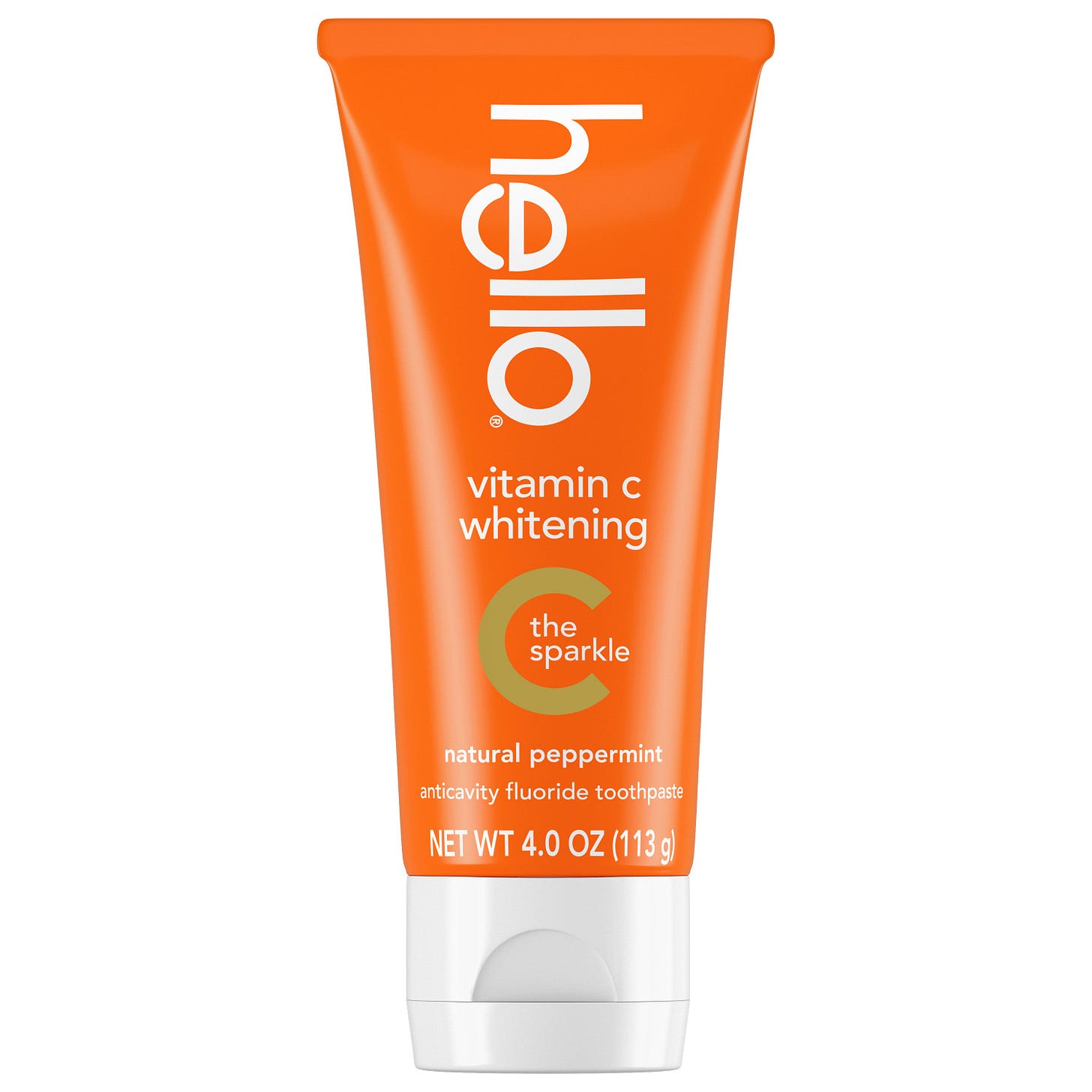 hello Vitamin C Whitening Fluoride Toothpaste.