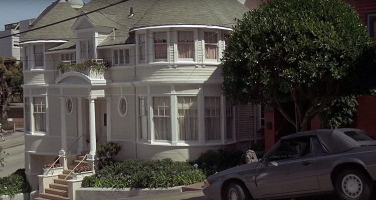 Image of the house in the film Mrs. Doubtfire.