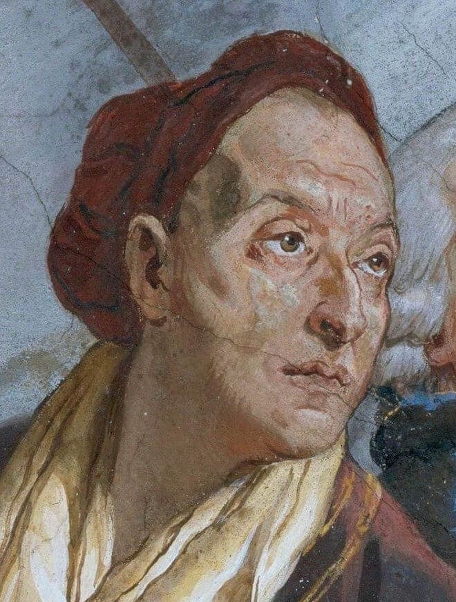 ceiling fresco at the Wurzburg Residenz by Giovanni Battista Tiepolo ceiling fresco at the Wurzburg Residenz by Giovanni Battista Tiepolo