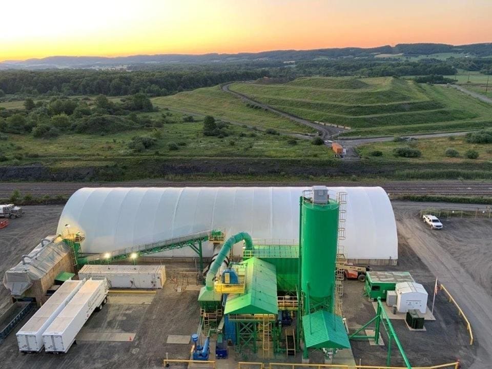 Montour County plant - aerial view Montour County plant - aerial view