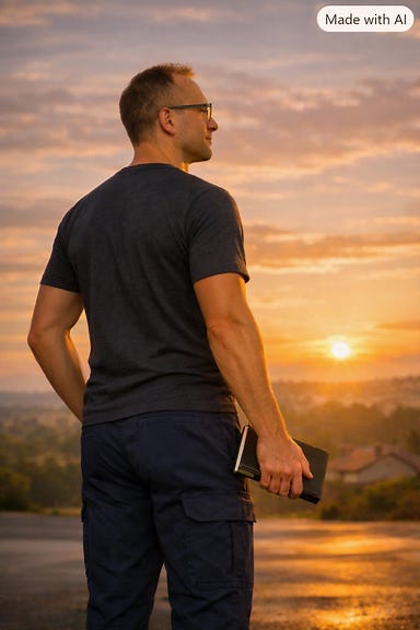 Silhouette masculine plus fine et musclée du haut