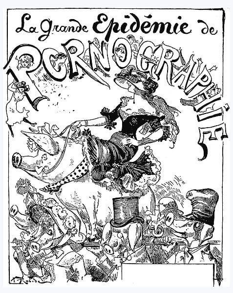 The great epidemic of pornography" // France // late 19th century // ? // Poster against pornography : r/PropagandaPosters The great epidemic of pornography" // France // late 19th century // ? // Poster against pornography : r/PropagandaPosters