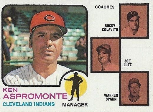 1973 Topps Ken Aspromonte