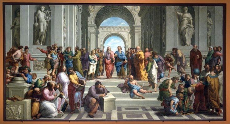 The School of Athens (after Raphael) | Raphael | Mengs, Anton Raphael | V&A Explore The Collections The School of Athens (after Raphael) | Raphael | Mengs, Anton Raphael | V&A Explore The Collections