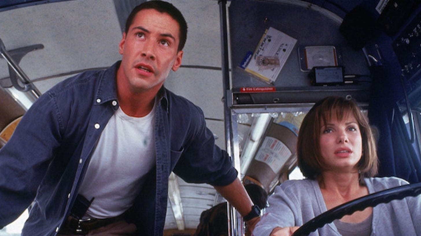 Keanu Reeves bus Sandra Bullock Keanu Reeves bus Sandra Bullock