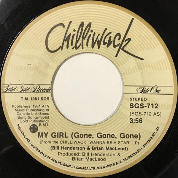 My Girl (Gone, Gone, Gone), Primary, 1 of 2 My Girl (Gone, Gone, Gone), Primary, 1 of 2