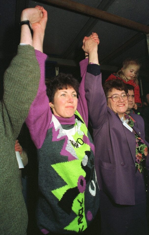 Who is Susan McHugh? Dublin peace campaigner played in Warrington bomb  drama, Mother's Day, by actress Vicky McClure | The Irish Sun