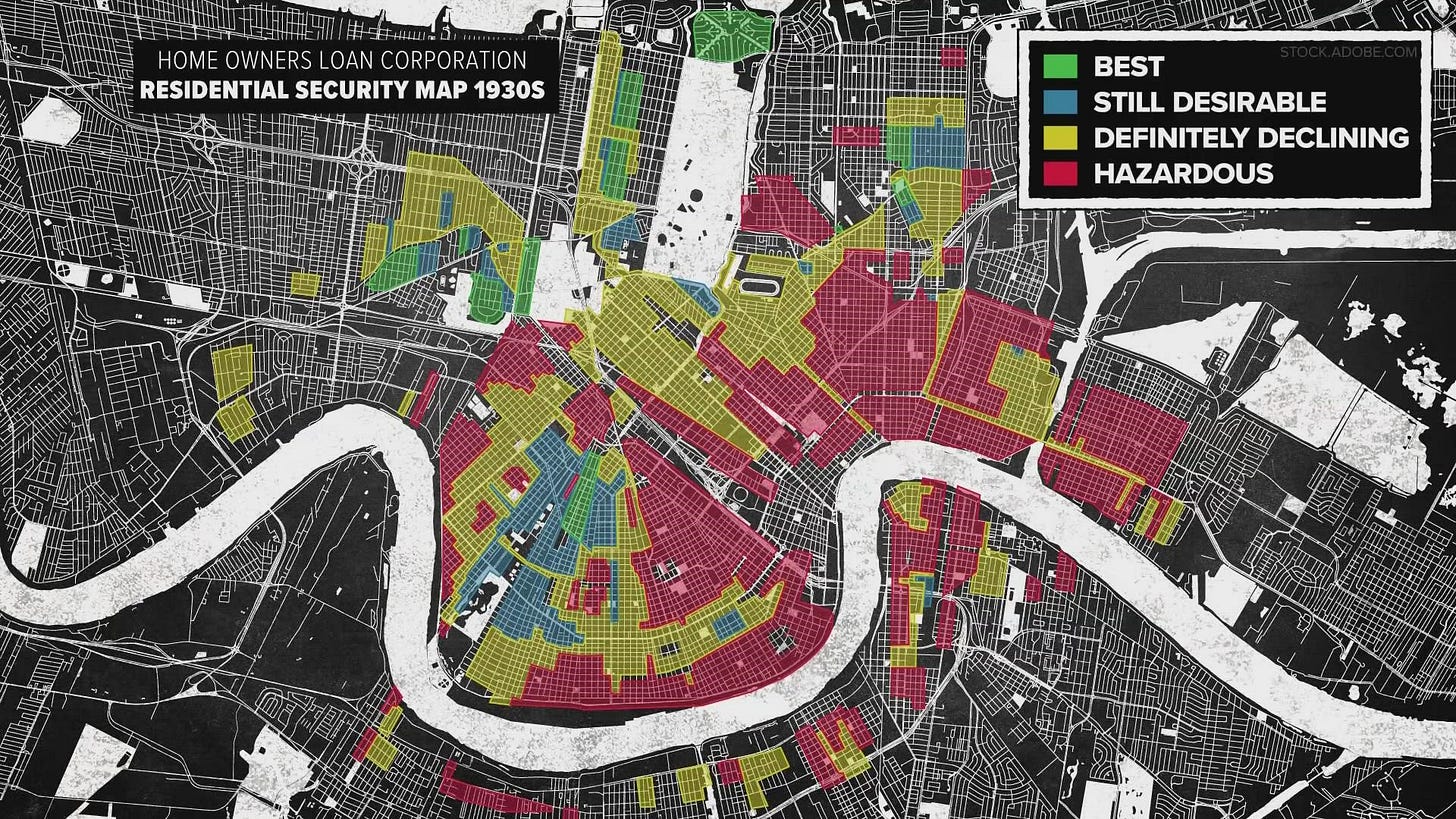 Follow the Line: Redlining's effects are still felt today in New Orleans