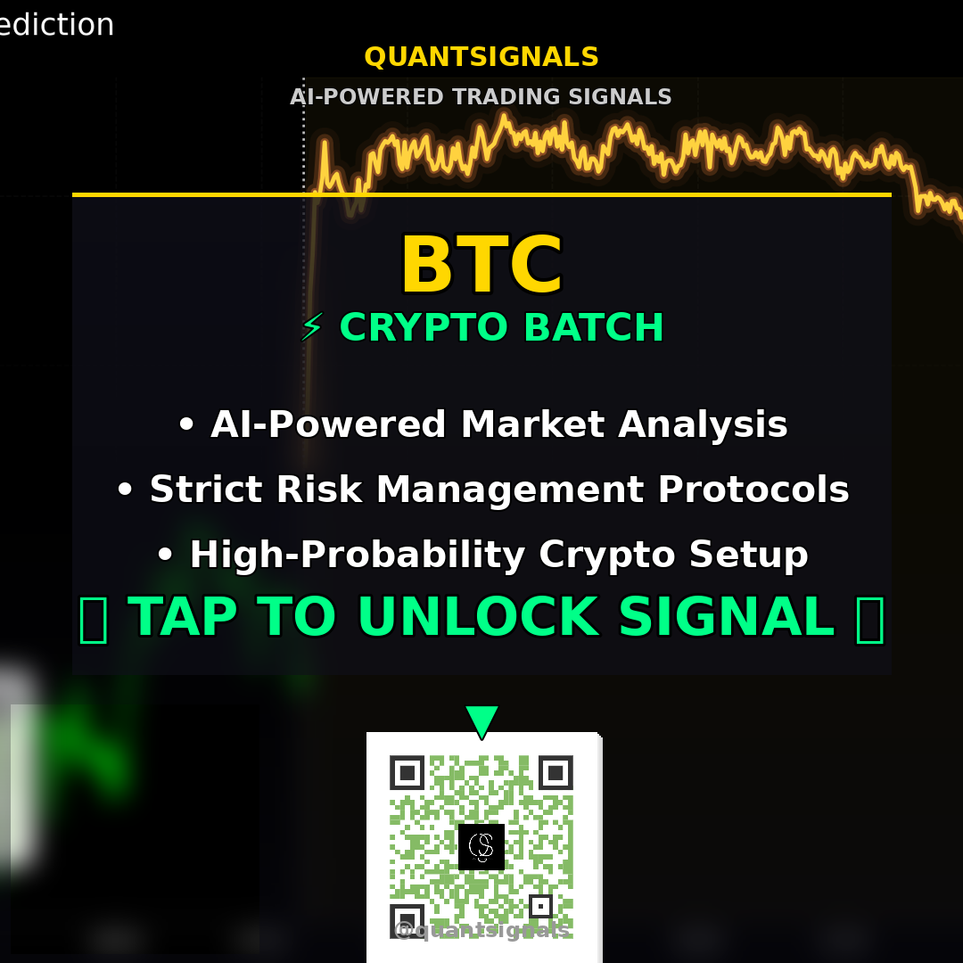 BTC QuantSignals Katy 1M Prediction 2026-01-22