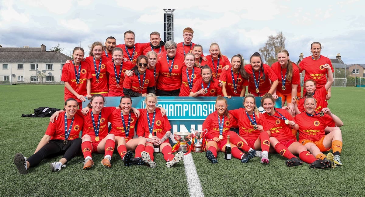 Rossvale secure SWF Championship title and promotion to SWPL | Scottish  Women's Football