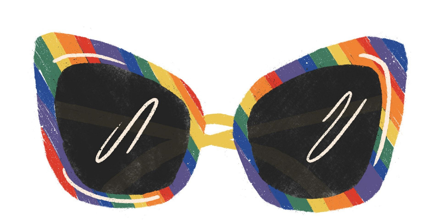 rainbow sunglasses