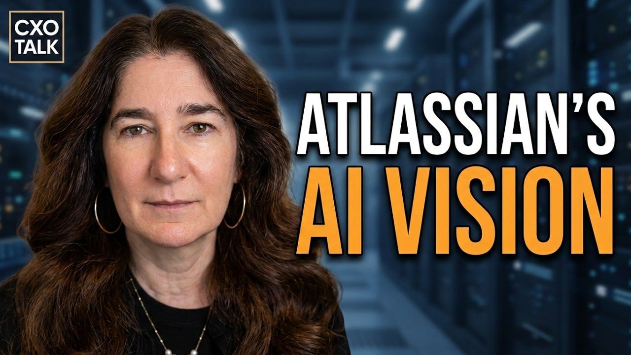 Atlassian's chief AI officer on the SaaS threat: "We are in 85% of the Fortune 500" Atlassian's chief AI officer on the SaaS threat: "We are in 85% of the Fortune 500"