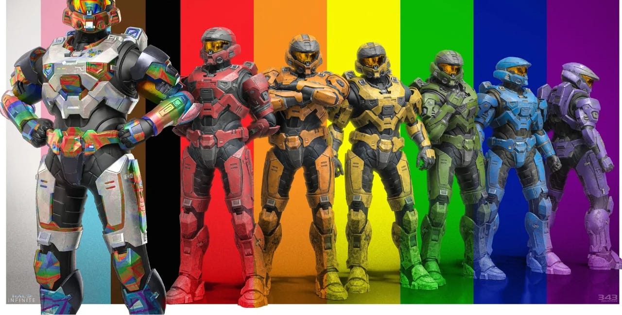 Halo Subreddit Reportedly Banning People For Posting "Happy Men's Awareness Month" And Not Wanting Pride In The Game
