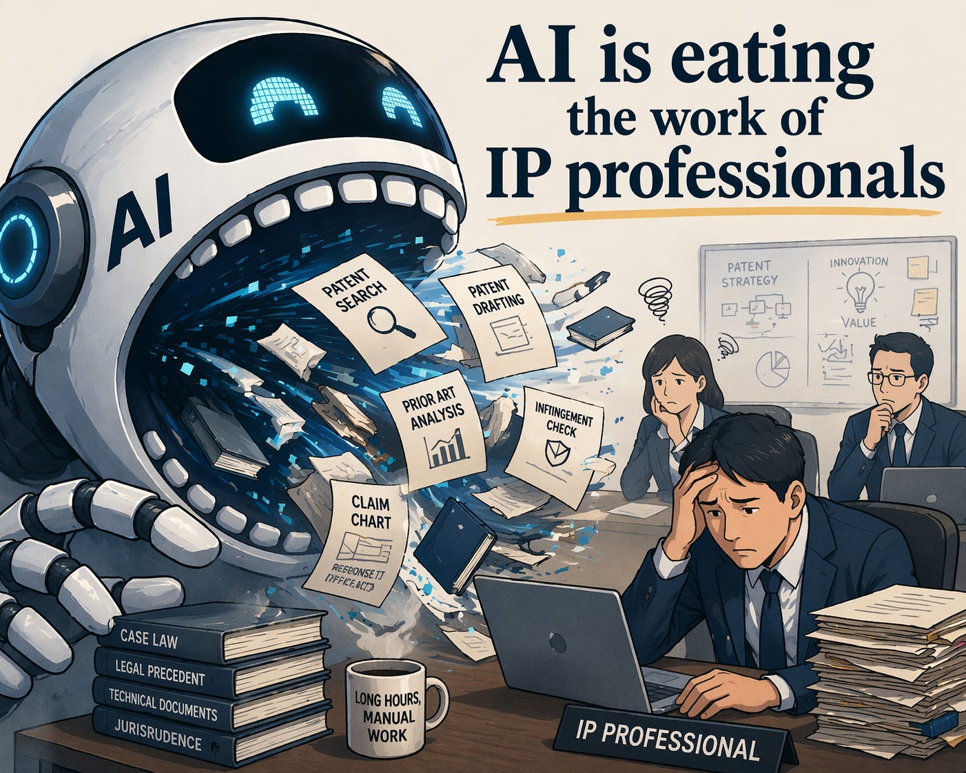 AI is eating IP work. Really? - 知財デジタルイノベーションハブ（チザD）
