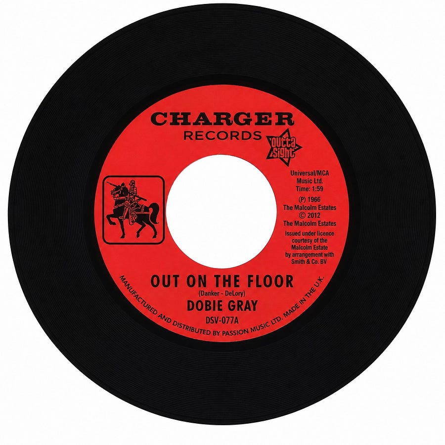 Dobie Gray, Out on the Floor, Charger CRG-115