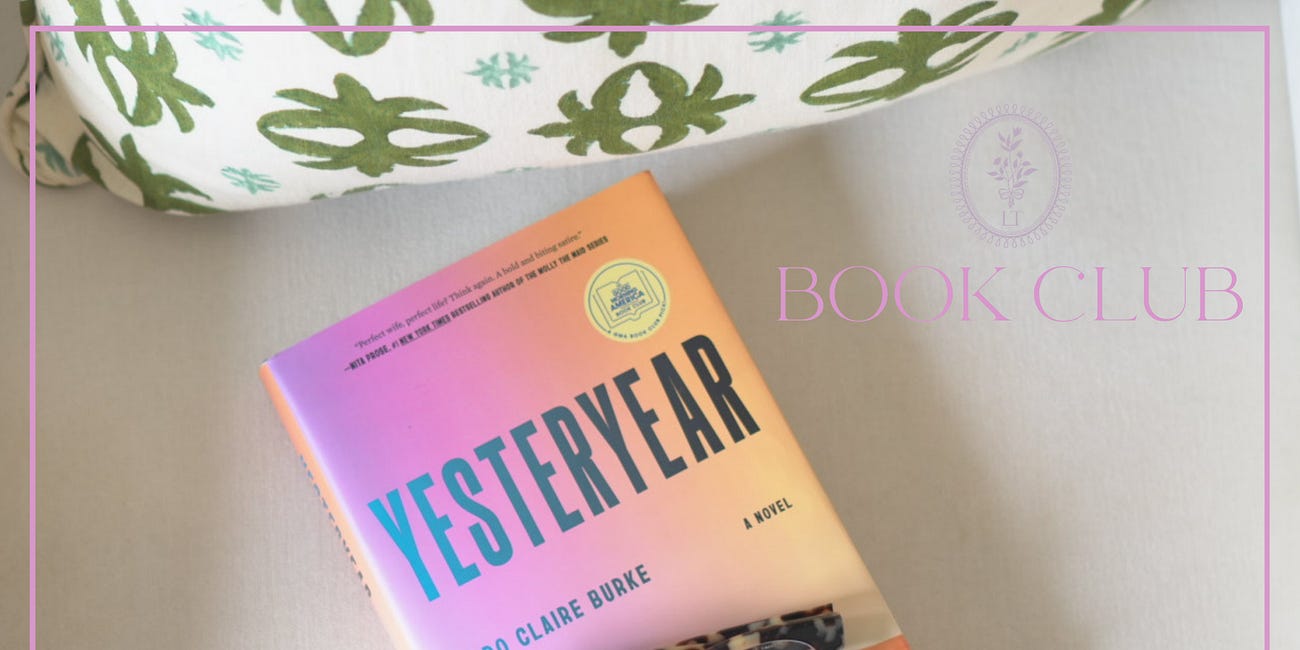 May Book Club | Yesteryear