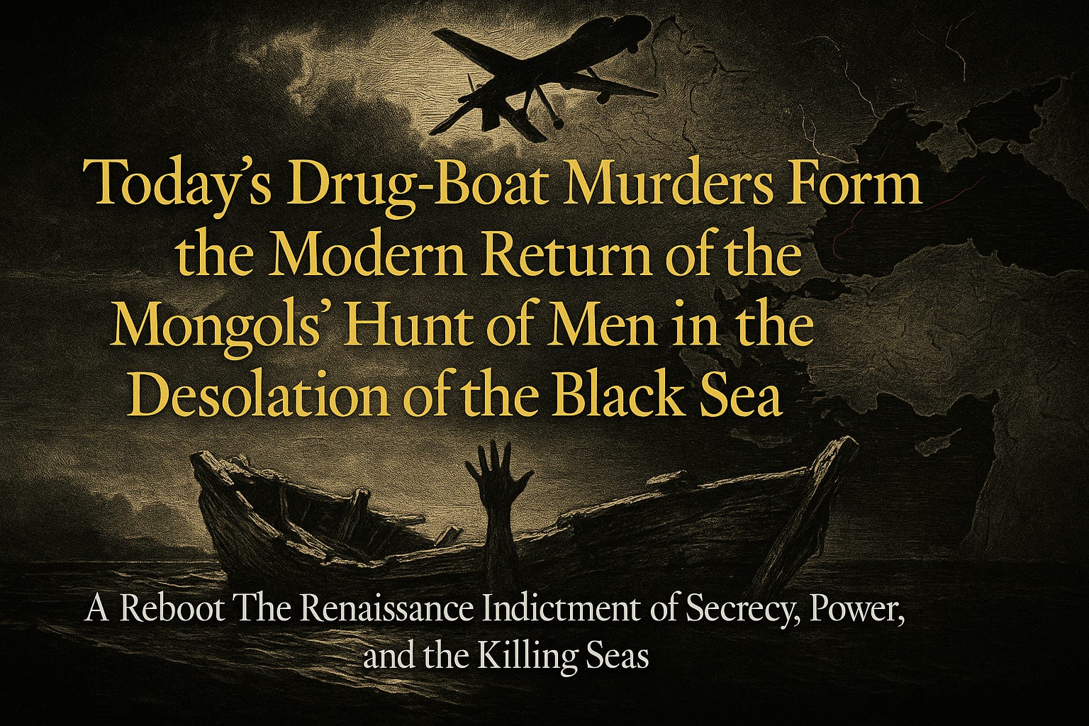Today’s Drug-Boat Murders Form the Modern Return of the Mongols’ Hunt ...