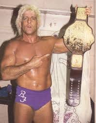 8/9/1986 Ric Flair defeated Dusty Rhodes to win back the NWA World Heavyweight Title at a house show from the Kiel Auditorium in St. Louis, Missouri. 8/9/1986 Ric Flair defeated Dusty Rhodes to win back the NWA World Heavyweight Title at a house show from the Kiel Auditorium in St. Louis, Missouri.