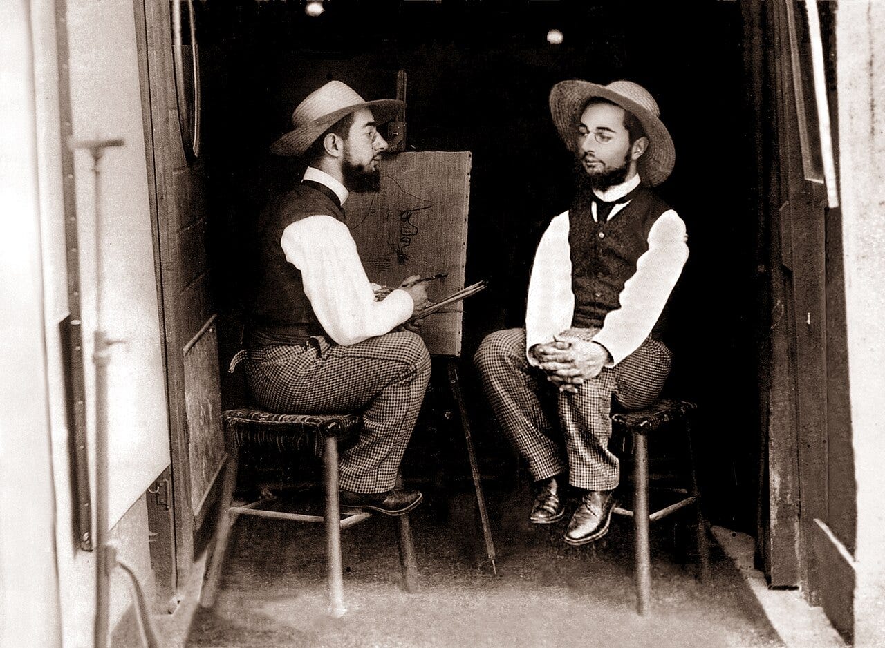 Photograph of Toulouse Lautrec Photograph of Toulouse Lautrec