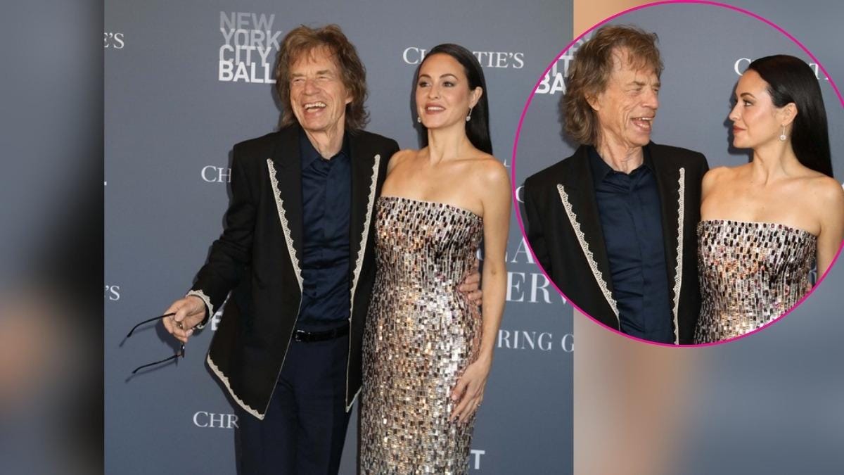 Photo of Mick Jagger and Melanie Harmick Photo of Mick Jagger and Melanie Harmick