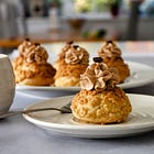 Coffee Craquelin Buns