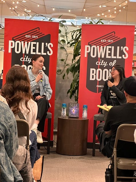 Author Talk with Veronica Roth at Powell's Books, Beaverton, Oregon