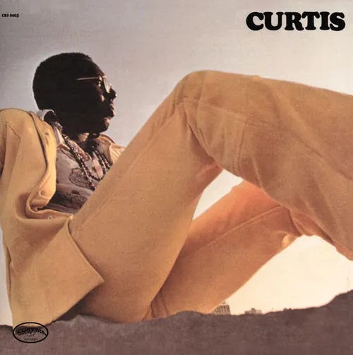 Cover art for Curtis by Curtis Mayfield