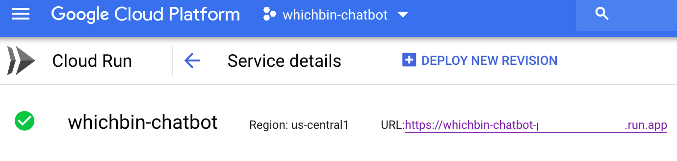 Cloud Run Backend