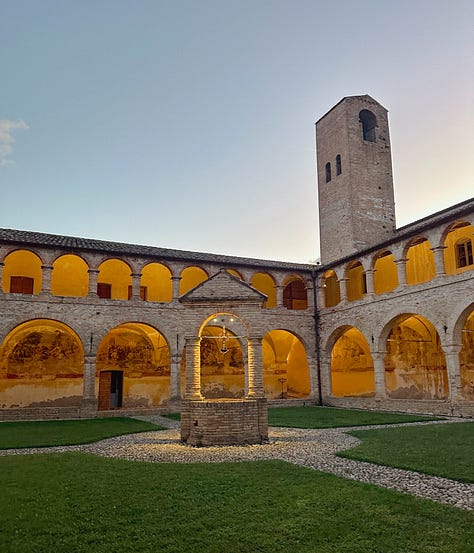 wine tasting at Abbazia di Propezzano