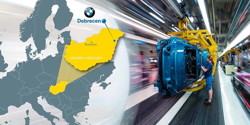 Nueva fábrica de BMW para la fabricación de coches eléctricos