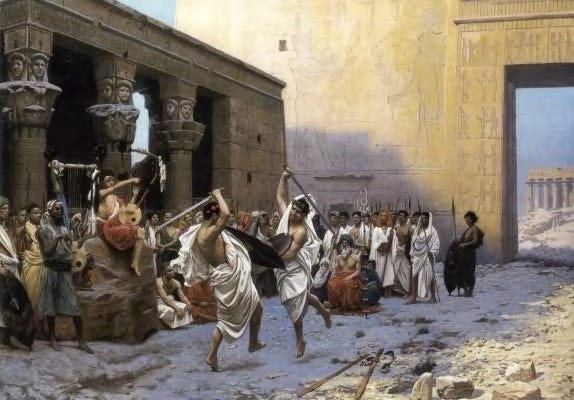 War dances in Ancient Greece – V(otum) S(olvit) L(ibens) M(erito)