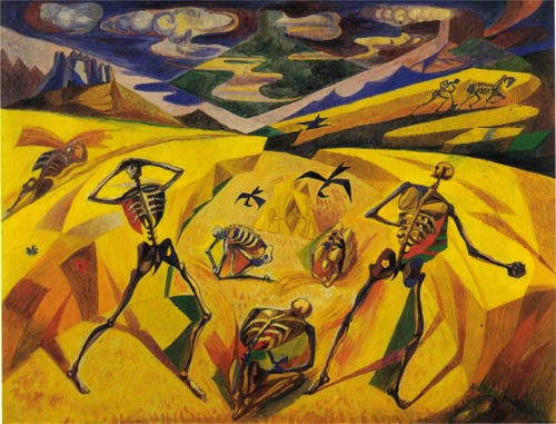 The Andalusian Reapers, 1935 - Andre Masson