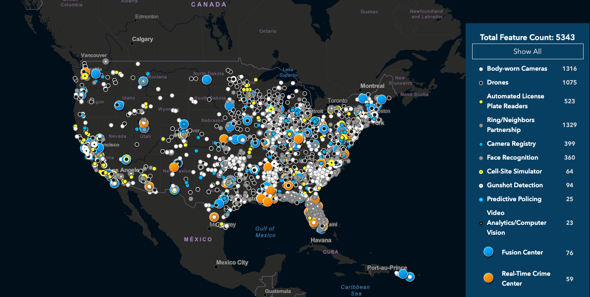 Atlas of Surveillance' now provides searchable, interactive database of police surveillance | VentureBeat Atlas of Surveillance' now provides searchable, interactive database of police surveillance | VentureBeat