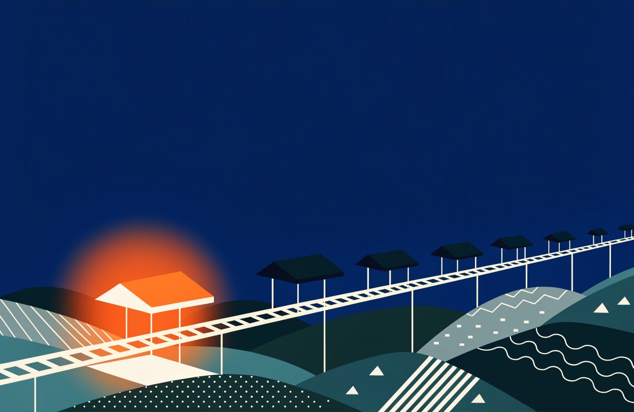 Seven stations. Most properties have built exactly one. Seven stations. Most properties have built exactly one.