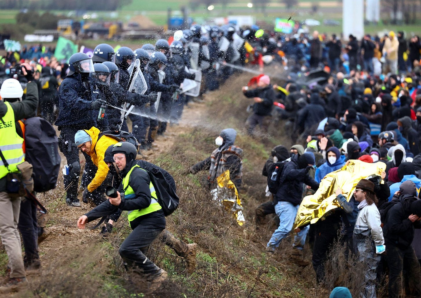 Thunberg joins march on German village in protest against coal mine  expansion | Reuters