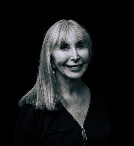 A black and white portait of Janet Eggen by Clifford Jones