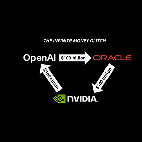 Bublina v AI: 2. časť - nekonečná sľučka peňazí v umelej inteligencií (Nvidia, CoreWeave a OpenAI)