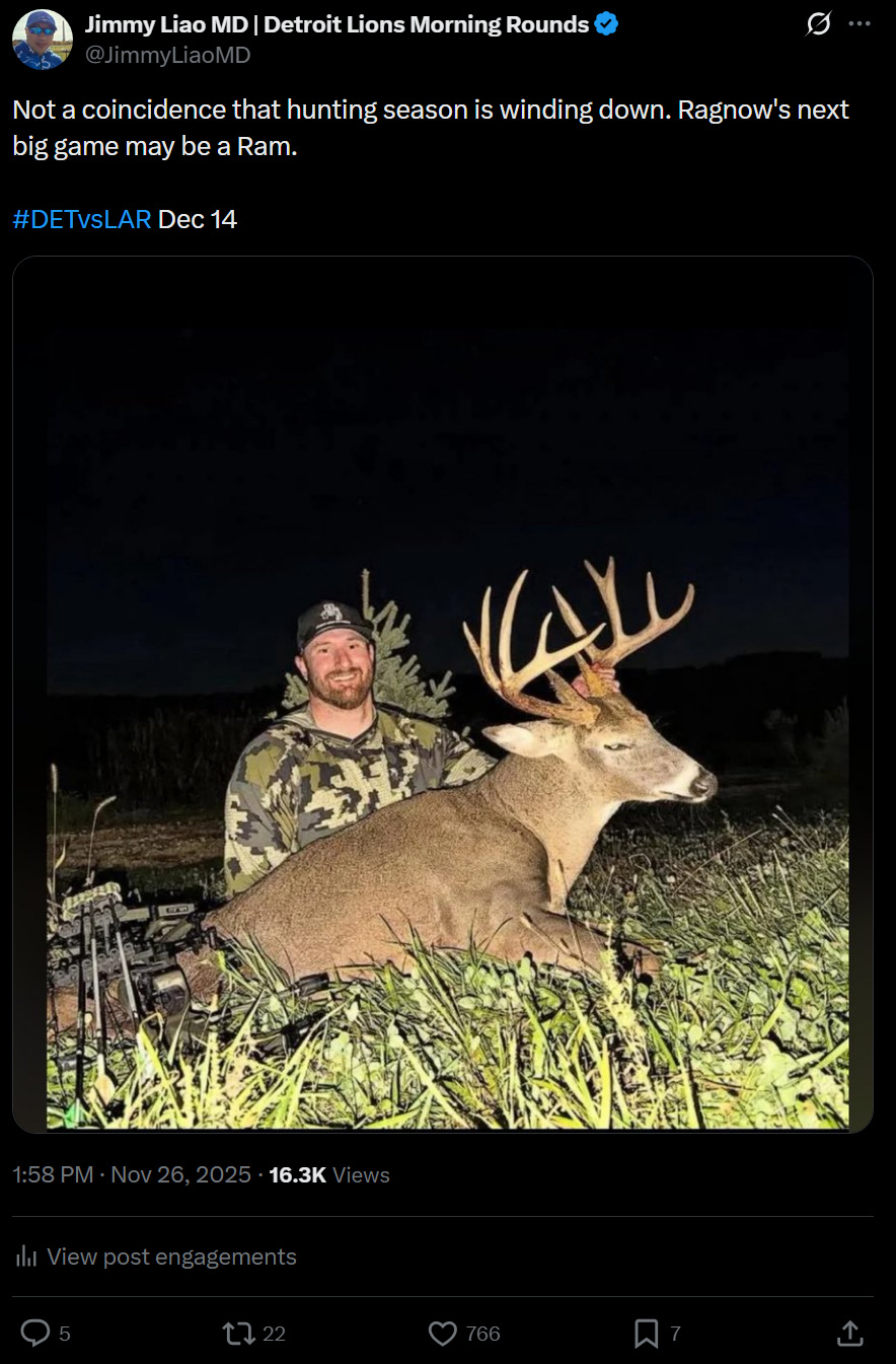 Frank Ragnow unretires Frank Ragnow unretires