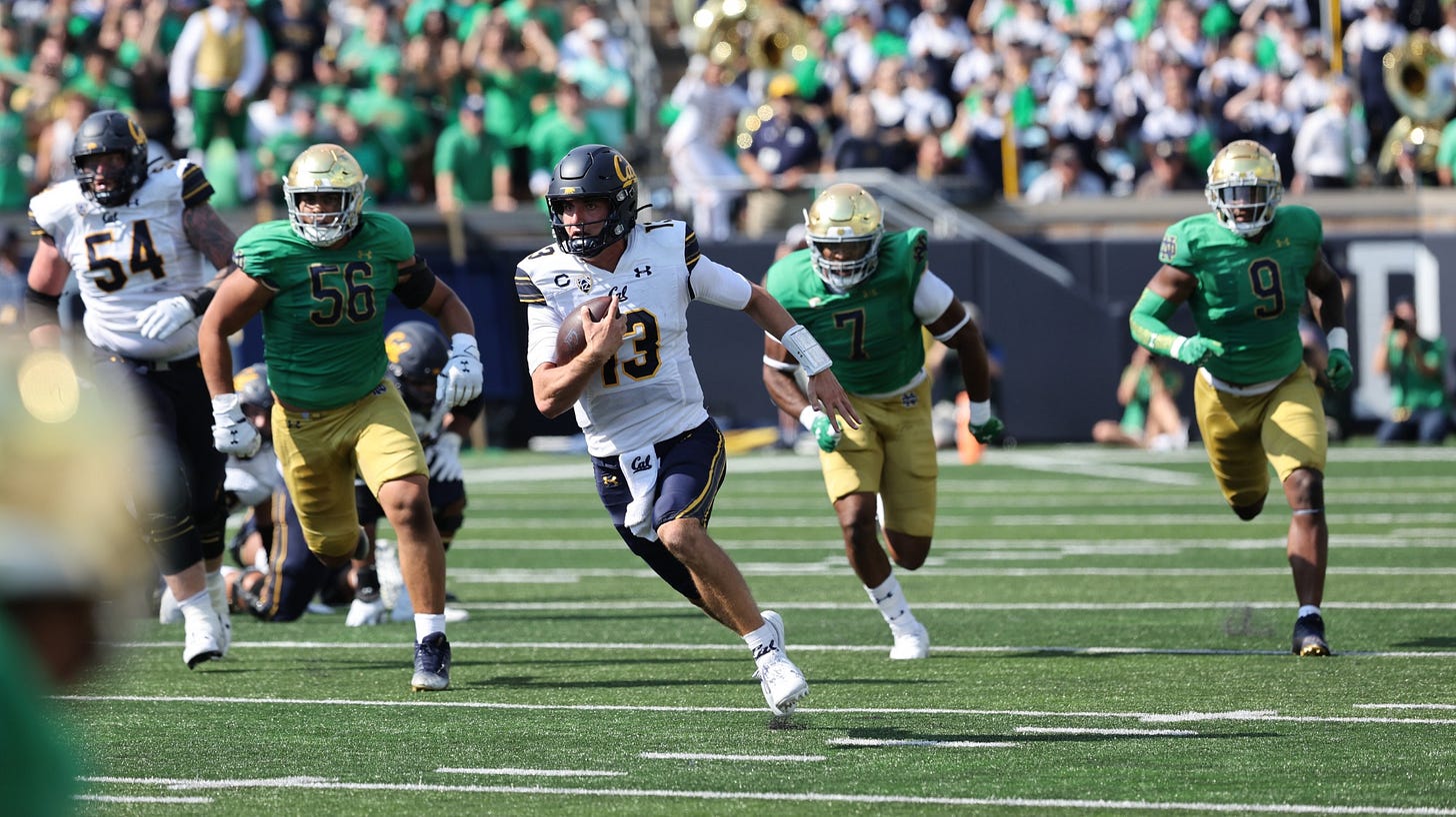 Jack Plummer at Notre Dame