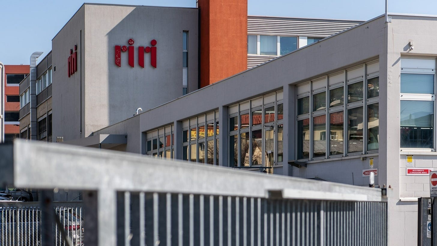 Mendrisio: la Riri passa sotto il controllo della Oerlikon
