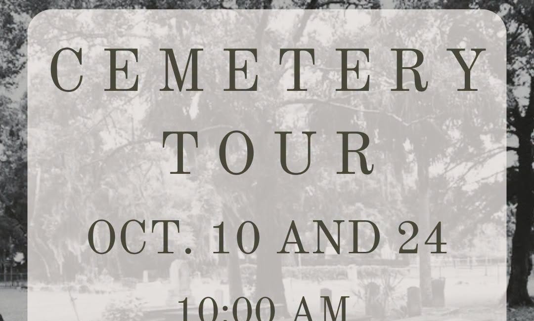 Guided Cemetery Tours Return to Manatee Village Historical Park in October