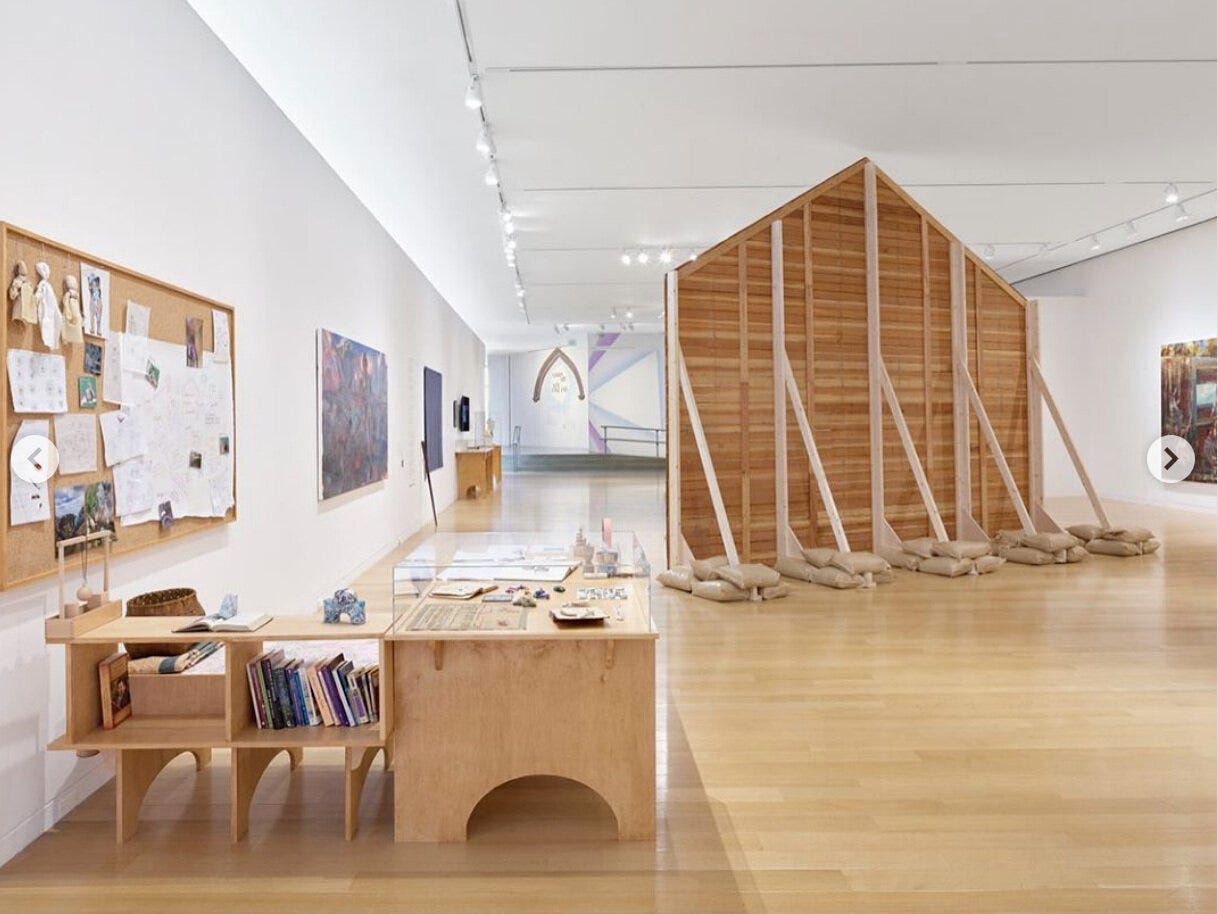 deCordova Museum and Sculpture Park, “Visionary New England” October 2020-March 2021. Photo by Julia Featheringill.