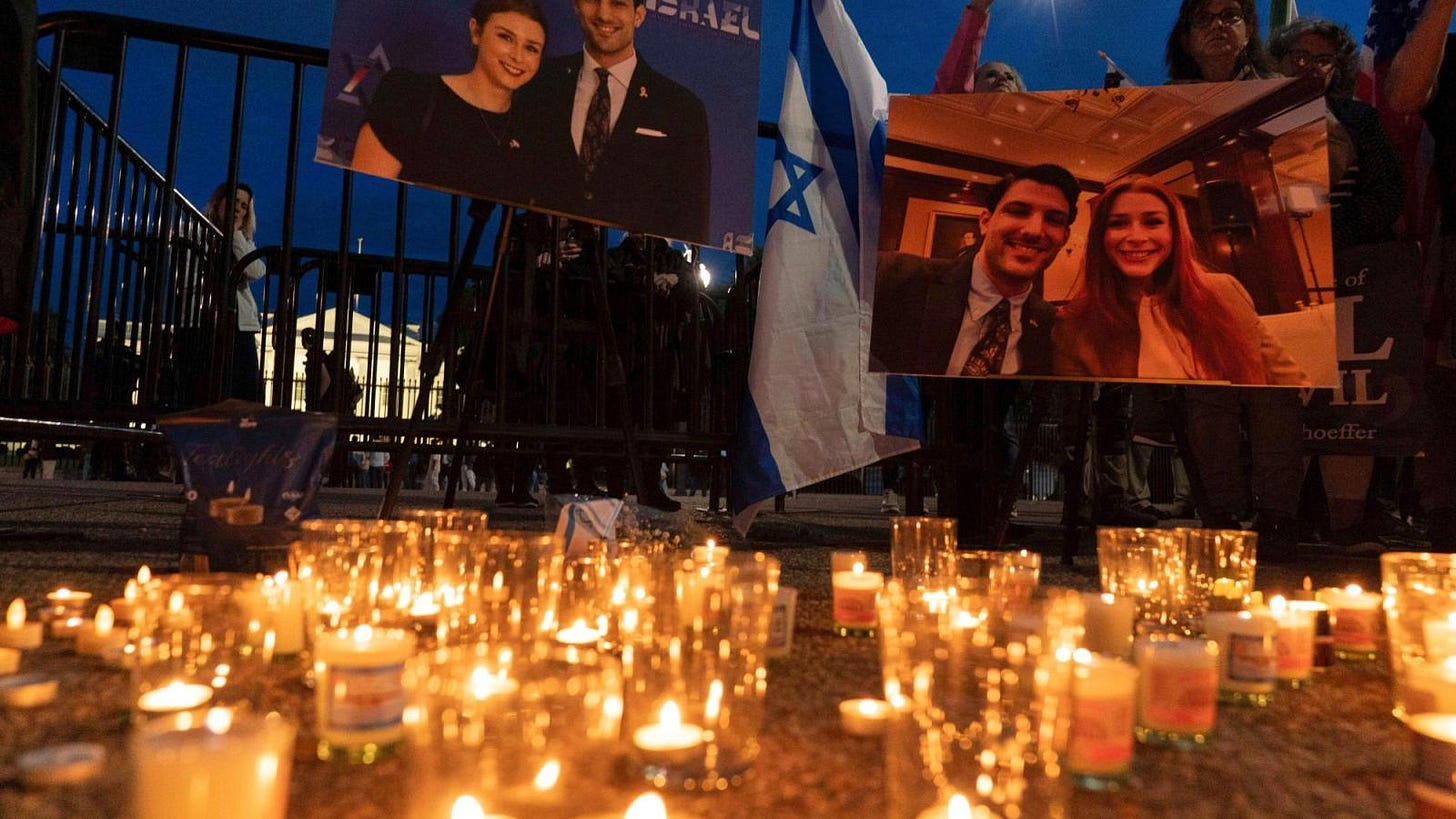 Suspect in Israeli Embassy staffers shooting railed against Gaza war Suspect in Israeli Embassy staffers shooting railed against Gaza war