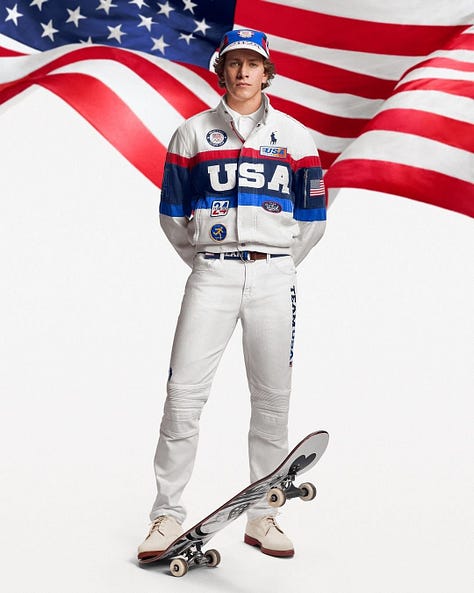 Opening and Closing Ceremony Uniforms by Ralph Lauren