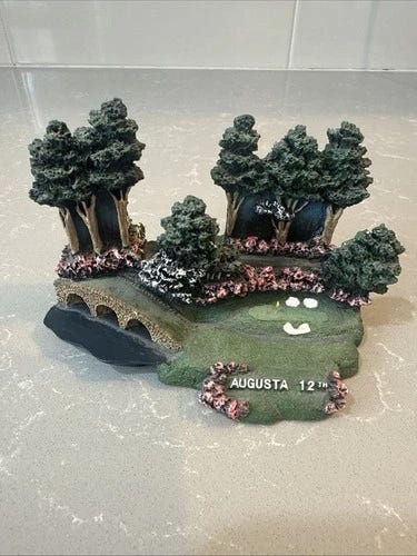 Fairway Replicas Masters Golf Augusta 12th Hole Business Card Holder! - Picture 1 of 9