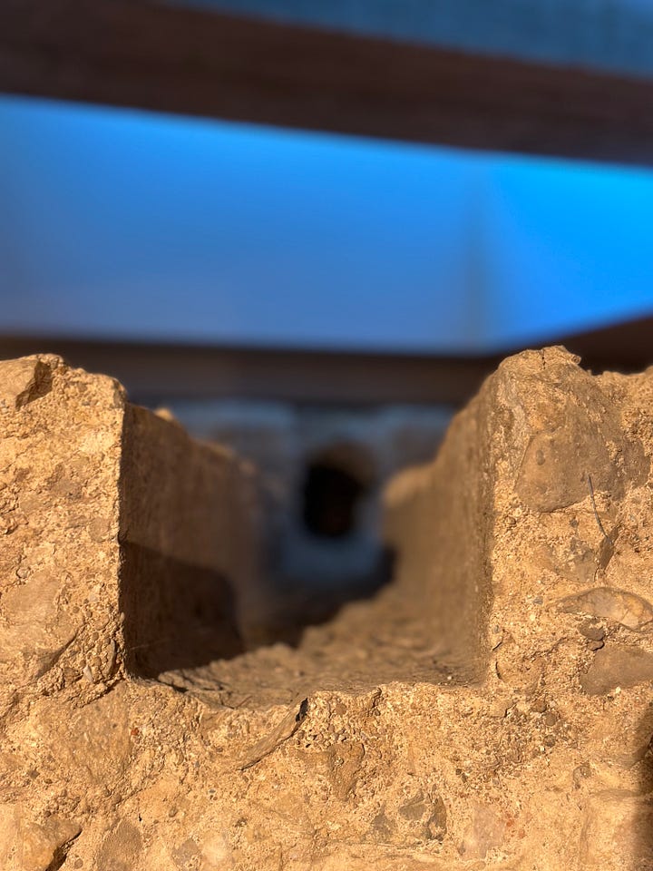 Shots of the ancient Roman “villae rusticae” at Feudo Antico