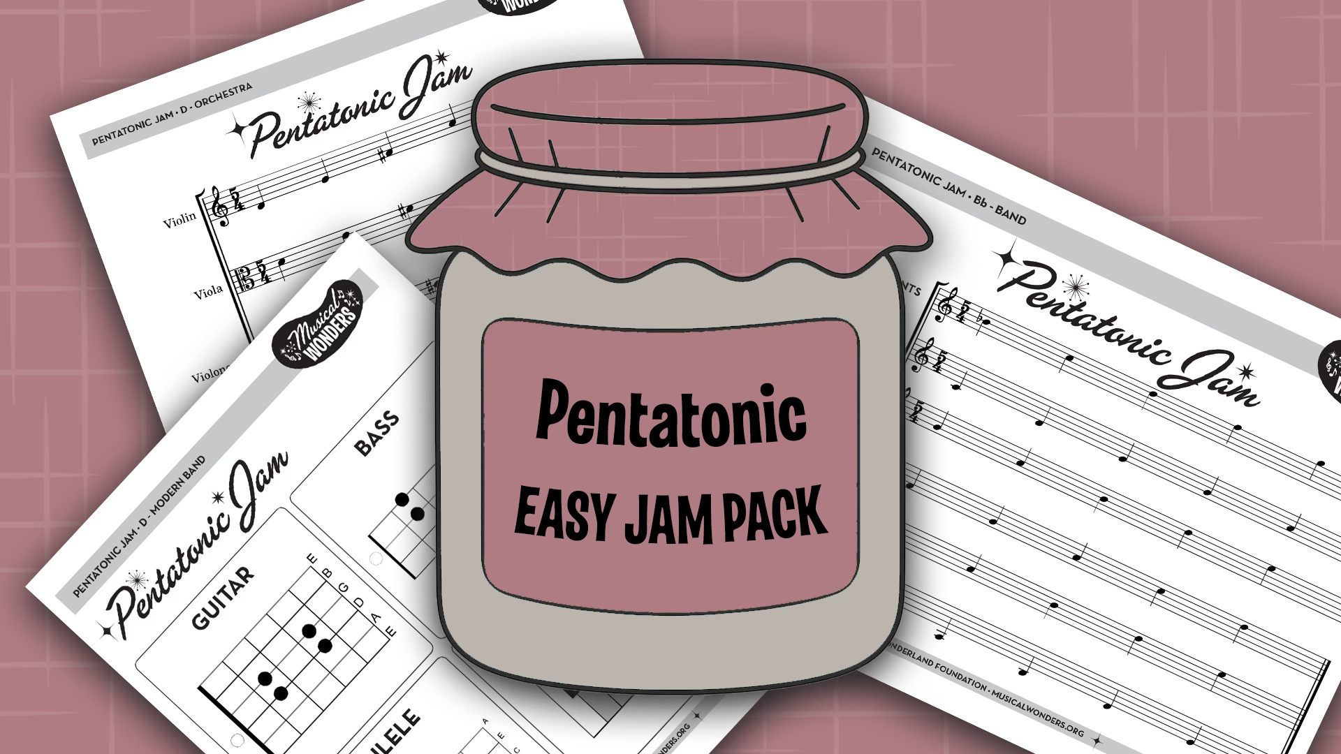 Preview image for Pentatonic Scale Easy Jam Pack!
