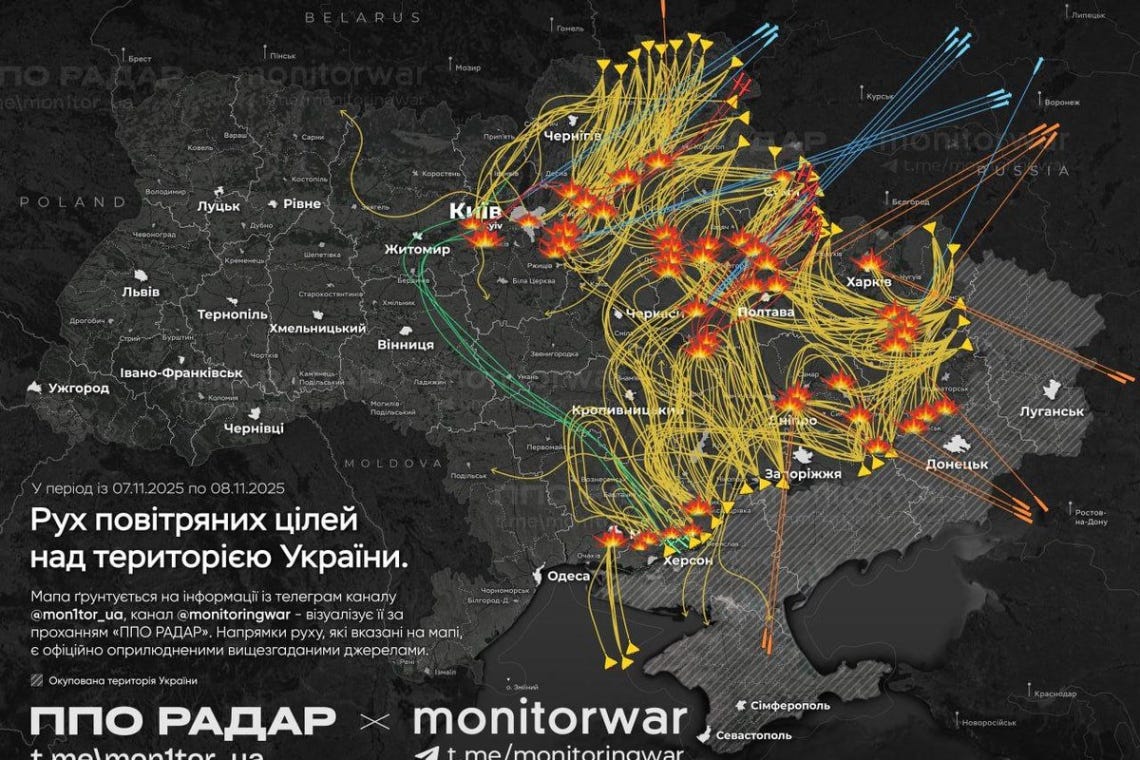Russia Hits Ukraine with very large missile and drone Barrages Russia Hits Ukraine with very large missile and drone Barrages