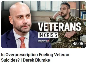 Mental Health & Psychoactive Drugs — The Dark Side of SSRIs with Laura Delano & Is Overprescription Fueling Veteran Suicides with Derek Blumke.